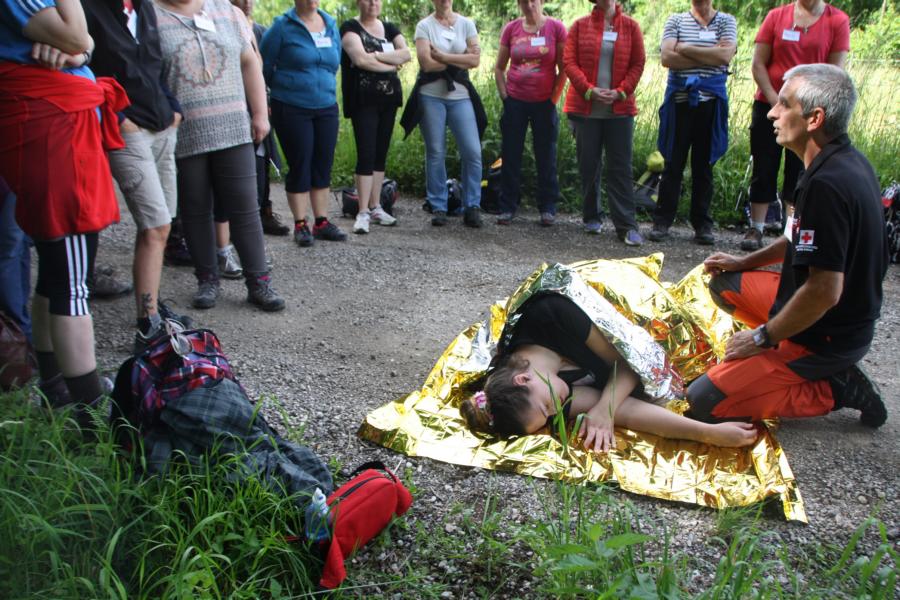 Lust am Leben Rot Kreuz Kurs Outdoor