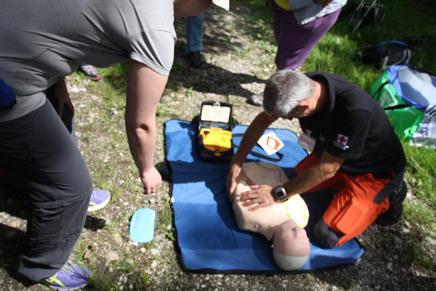 Lust am Leben Rot Kreuz Kurs Outdoor