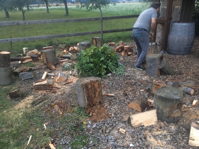 Lust am Leben Feuerstelle