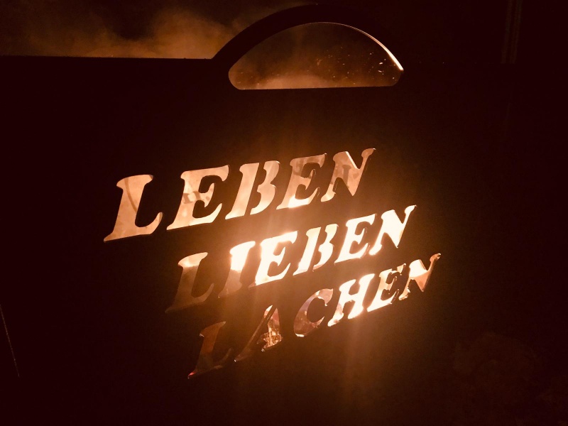 Lust am Leben Feuerschale