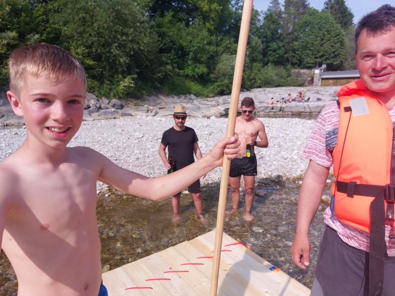 Flossbau für Gruppen, Vereine, Jugendliche OÖ