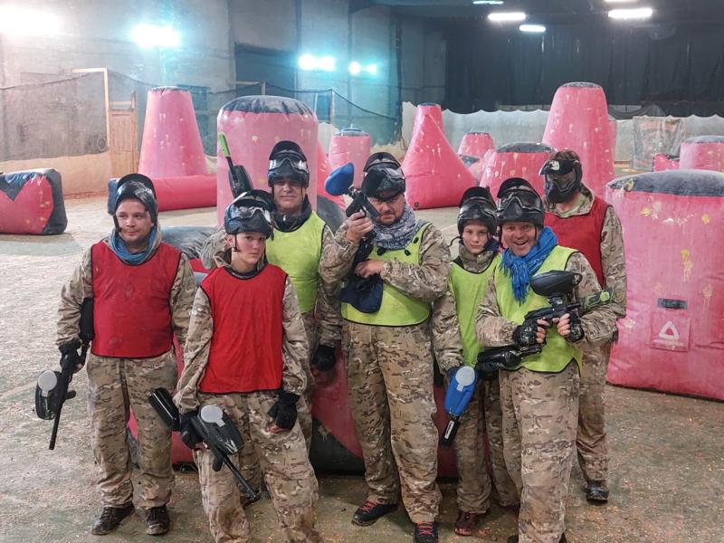 Lust am Leben Paintball spielen